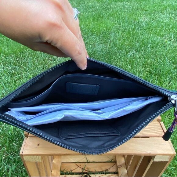 Coach Disney Thumper Animal Print Large Zippered Sleeve IPad Pouch Bag NWT - Picture 12 of 14